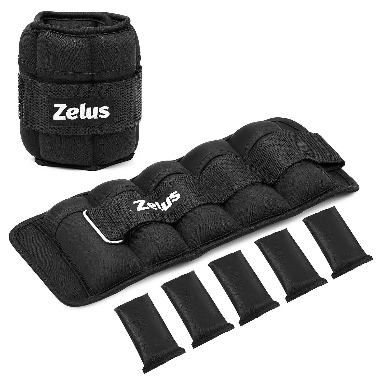 1 Pair Adjustable Ankle Weights 2 4 6 8 10 Lb Modularized Leg Weight
